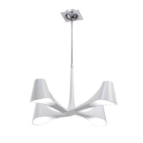 M1581  Ora Telescopic/Semi Flush 4 Light Gloss White